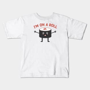 Kawaii Sushi : A Playful Design for Sushi Lovers Kids T-Shirt